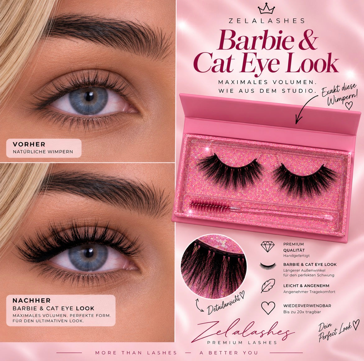 Barbie & Cat Eye Look
